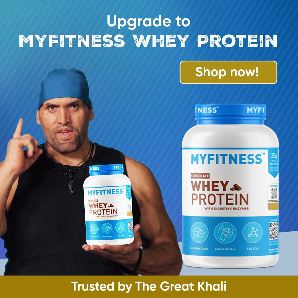 MyFitness Chocolate Whey Protein Isolate Blend