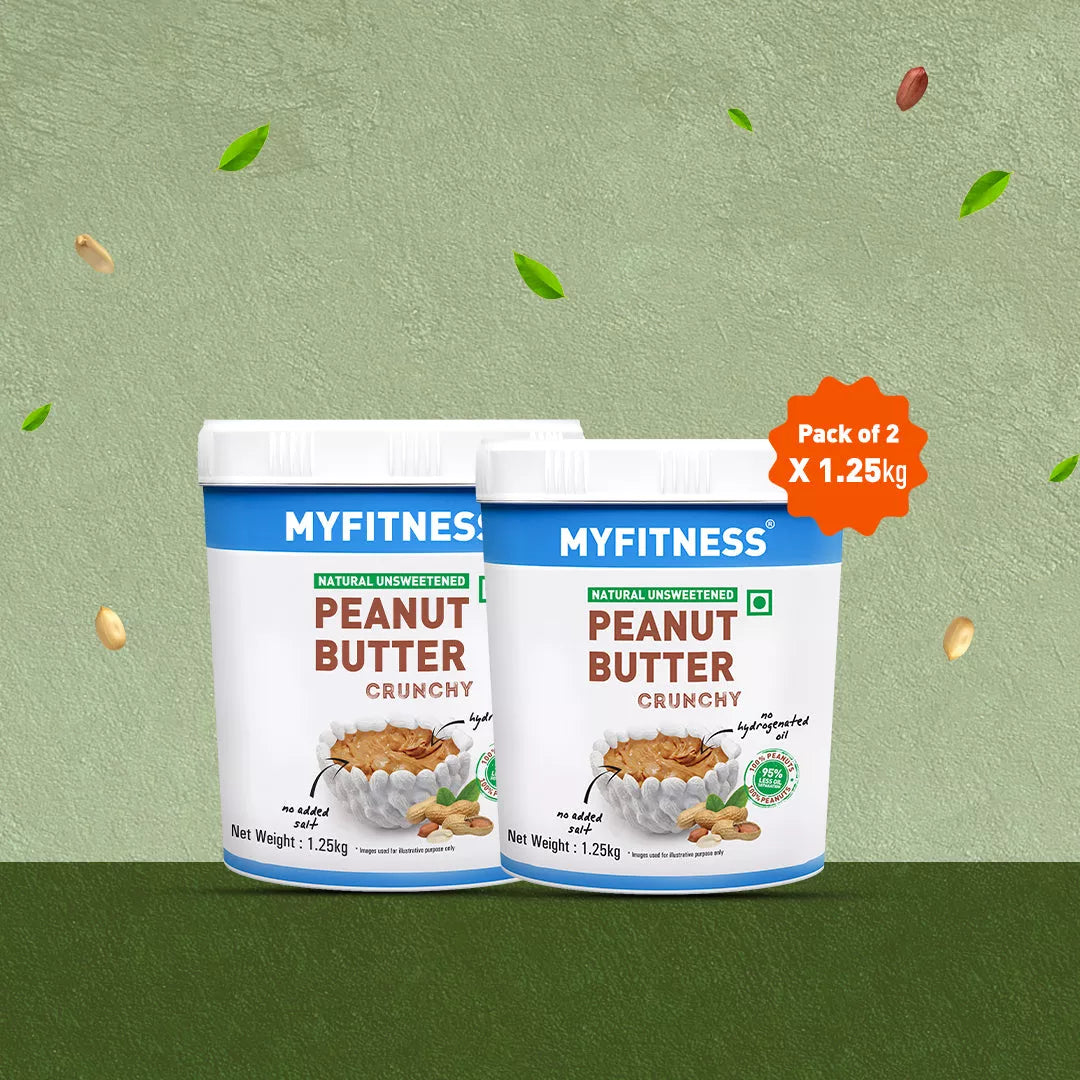 Natural Zero Sugar Crunchy Peanut Butter (32% Protein)