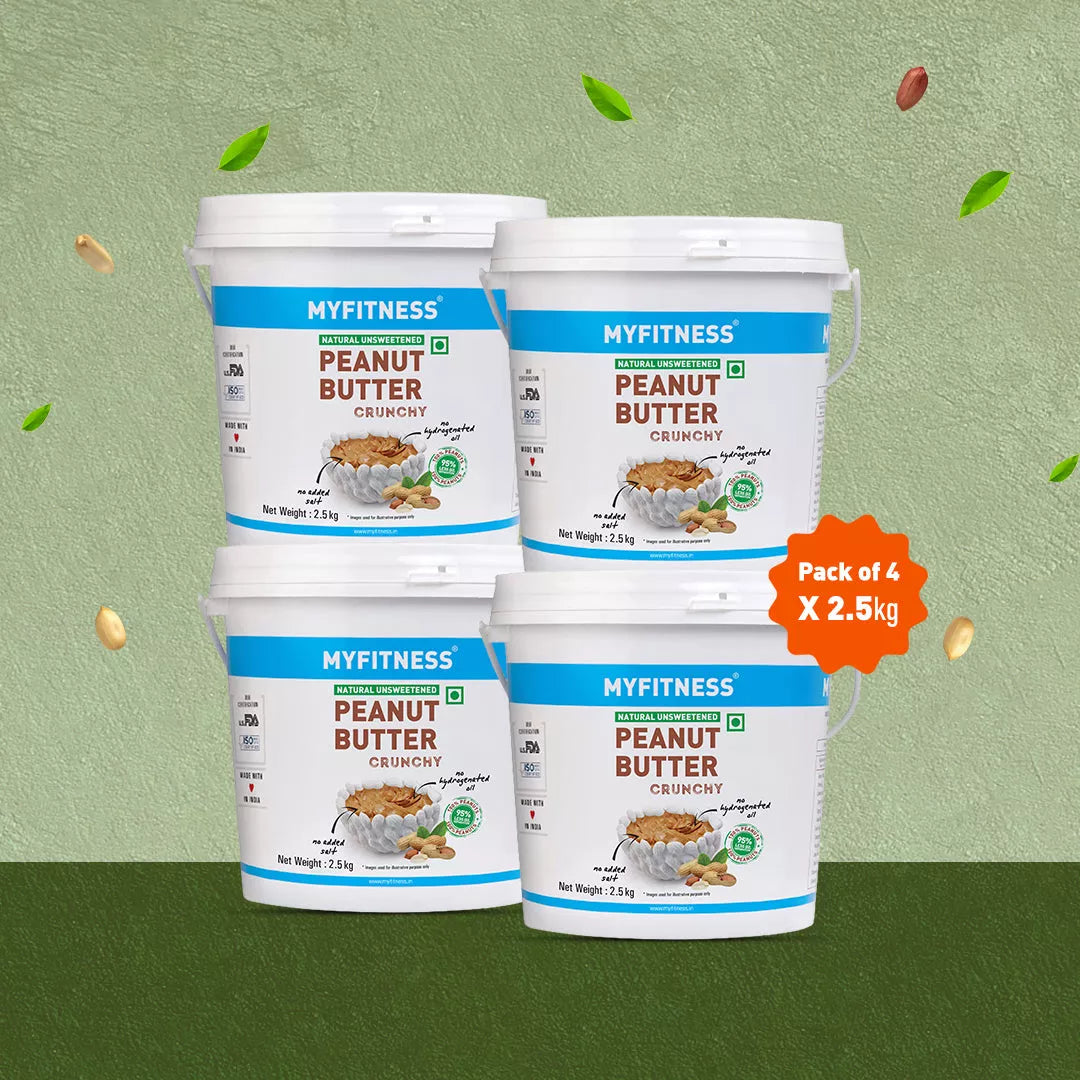 Natural Zero Sugar Crunchy Peanut Butter (32% Protein)