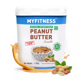 Natural Zero Sugar Smooth Peanut Butter (25% Protein)
