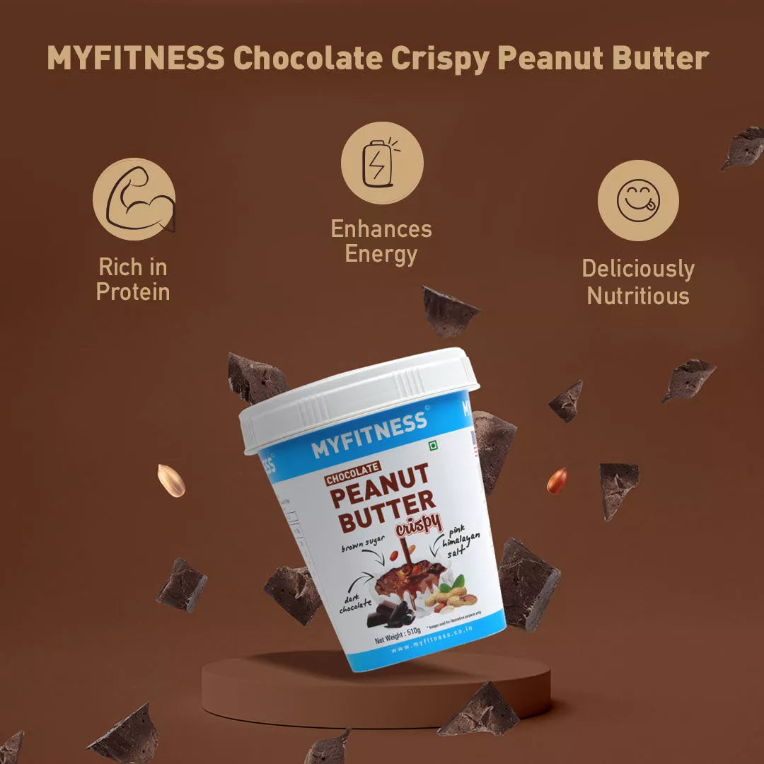 Chocolate Crispy Peanut Butter (21% Protein)