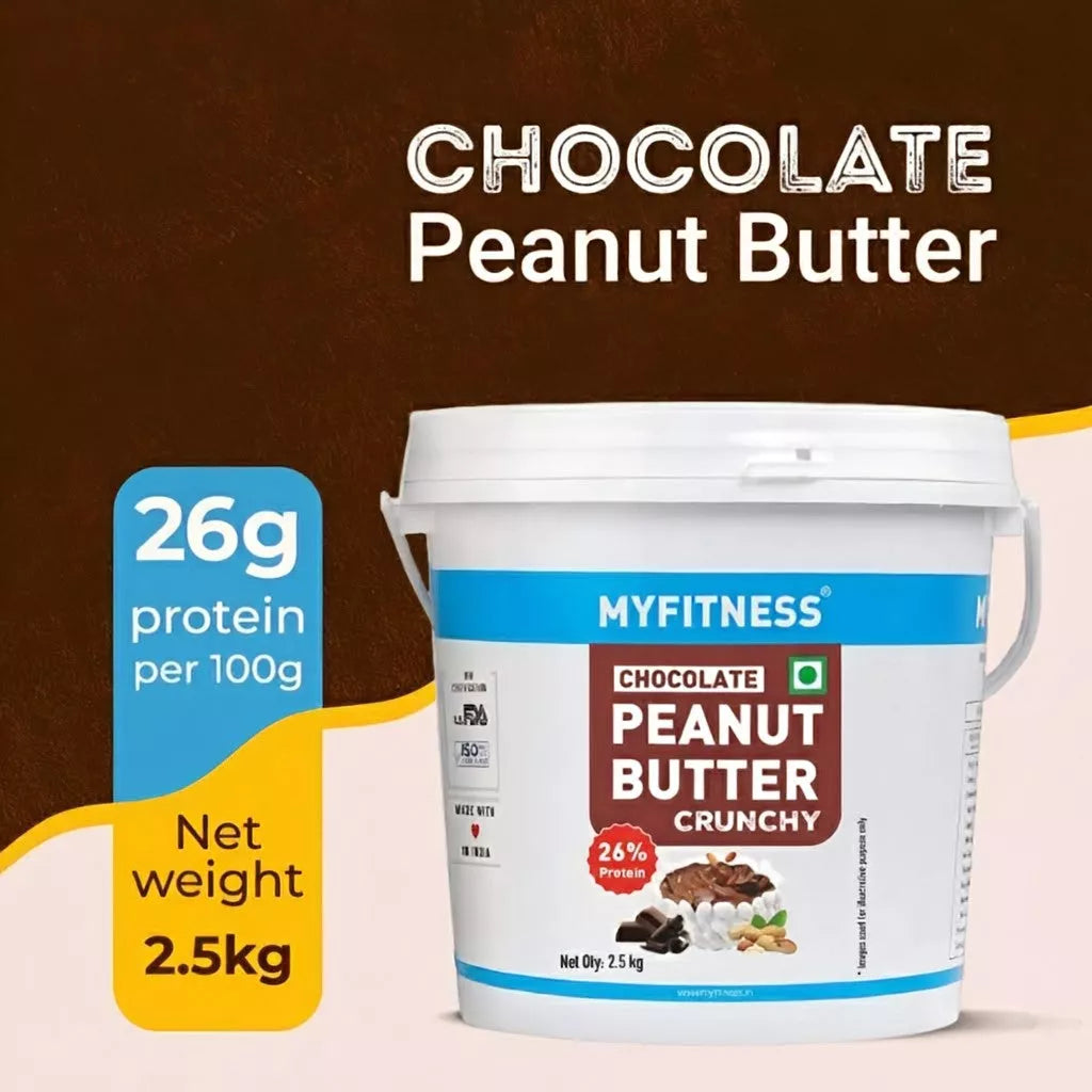 Chocolate Crunchy Peanut Butter (26% Protein)