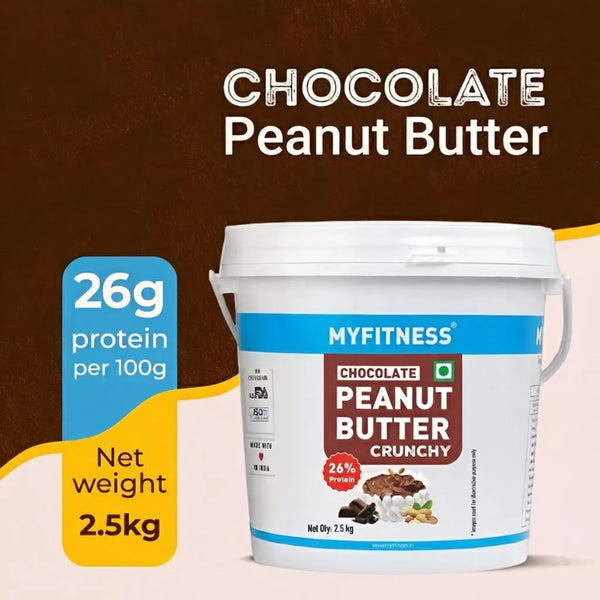 Chocolate Crunchy Peanut Butter (26% Protein)