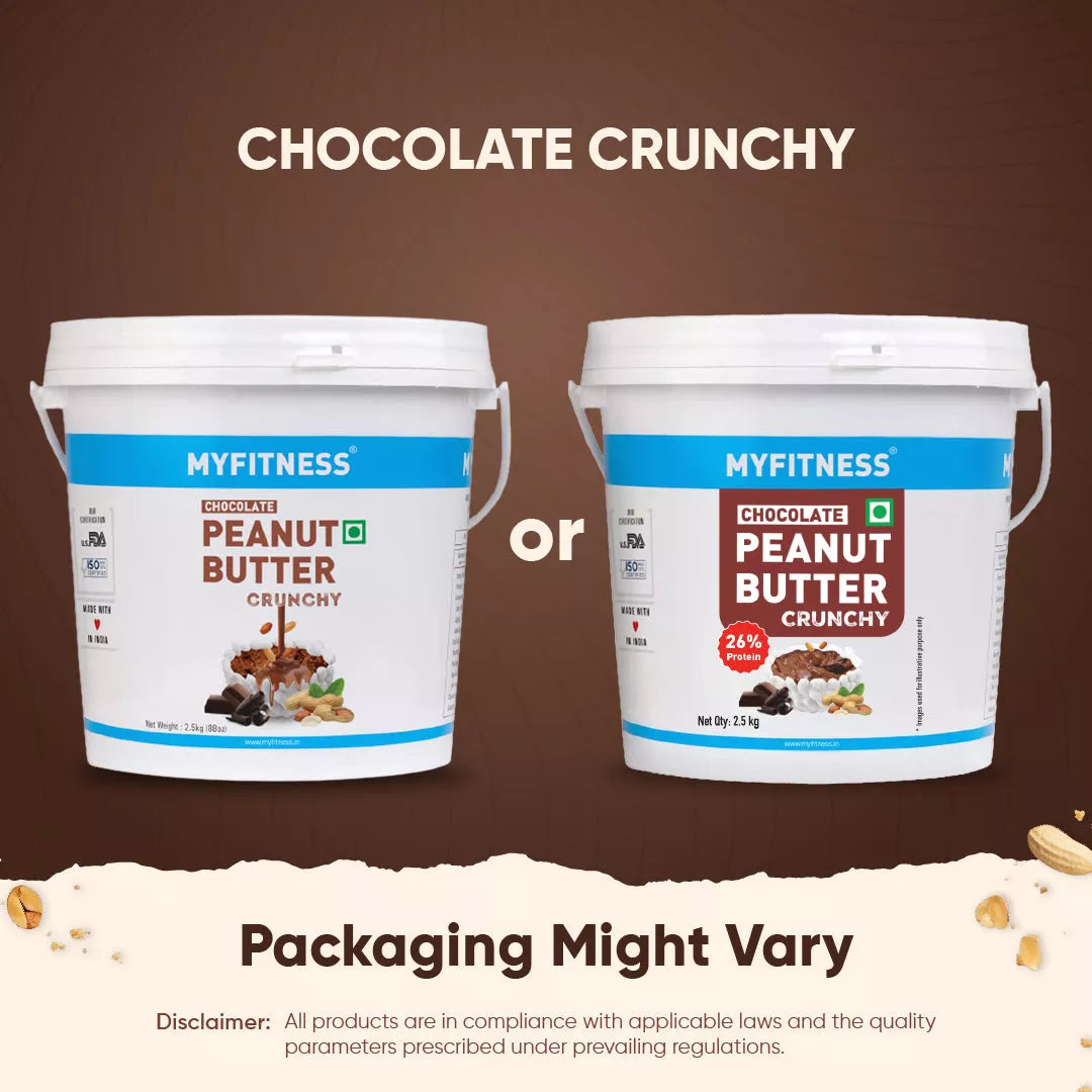 Chocolate Crunchy Peanut Butter (26% Protein)