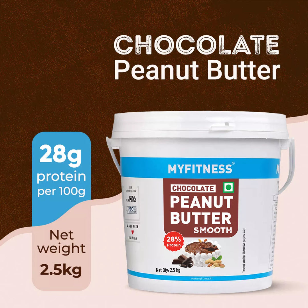 Chocolate Smooth Peanut Butter (28% Protein)