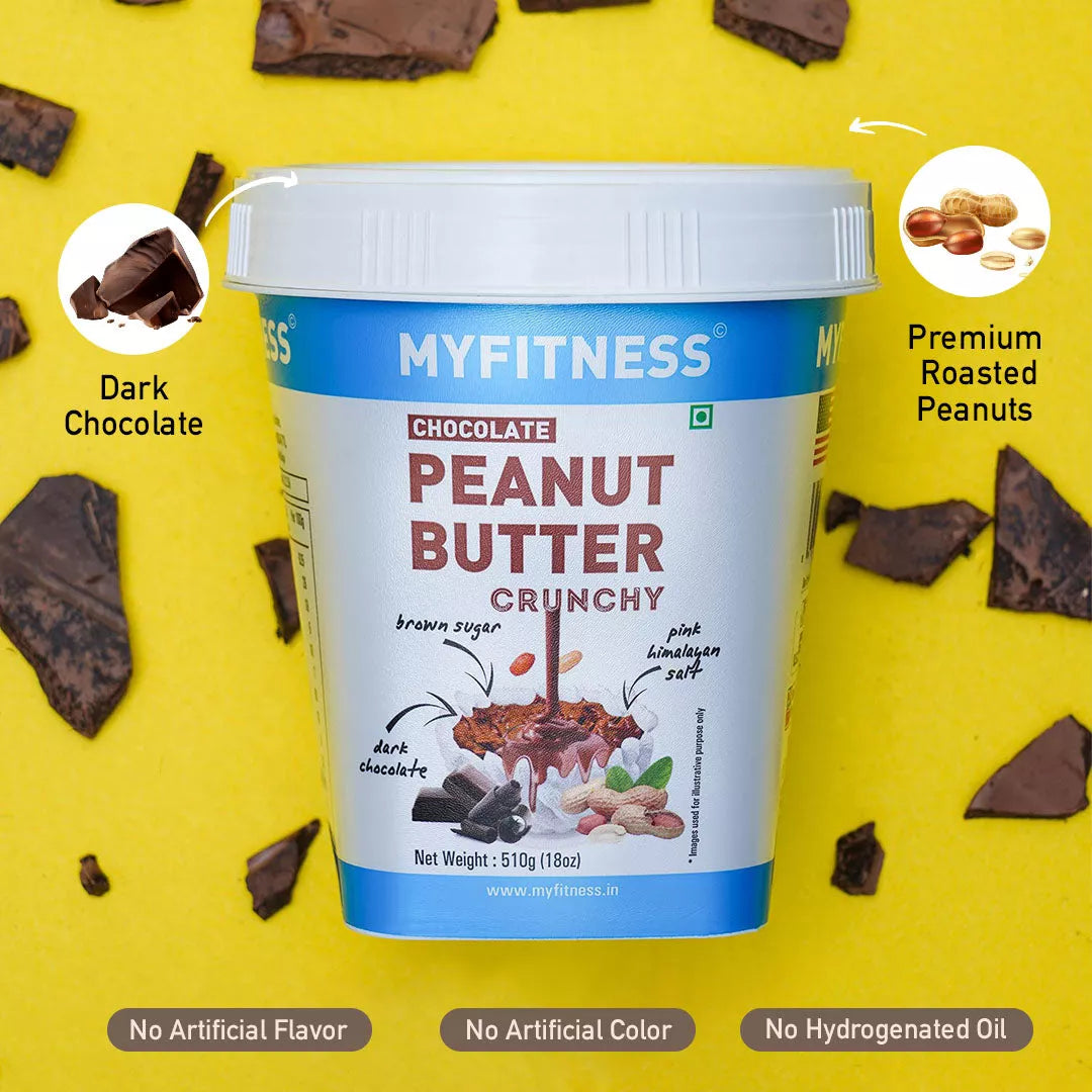 Chocolate Combo 510gm: Chocolate Smooth, Chocolate Crunchy & Dark Chocolate Smooth