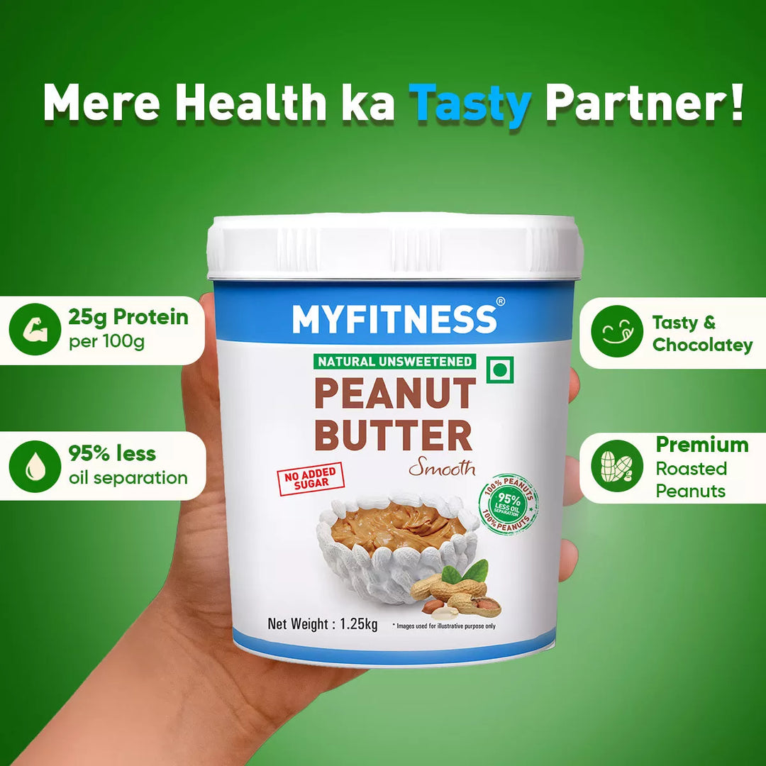 Natural Zero Sugar Smooth Peanut Butter (25% Protein)