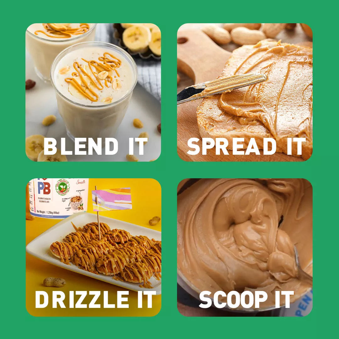 Natural Zero Sugar Smooth Peanut Butter (25% Protein)