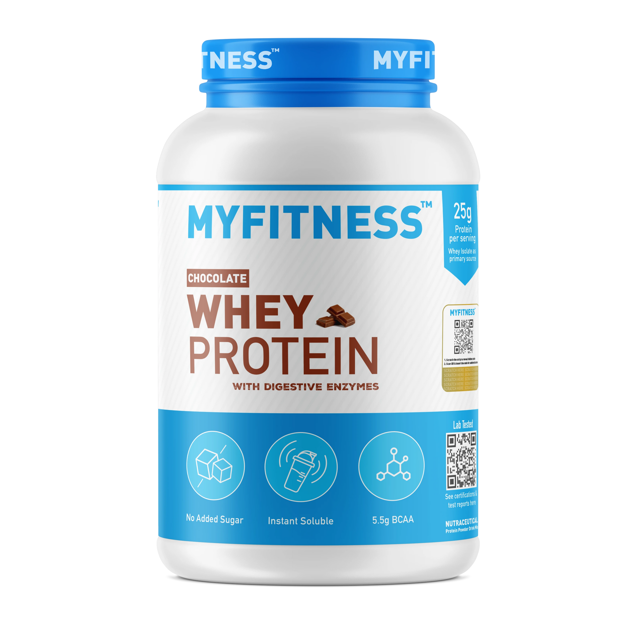 MyFitness Chocolate Whey Protein Isolate Blend