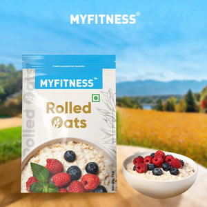 Rolled Oats - Rich in Protein & Fiber (100% Natural Grain)