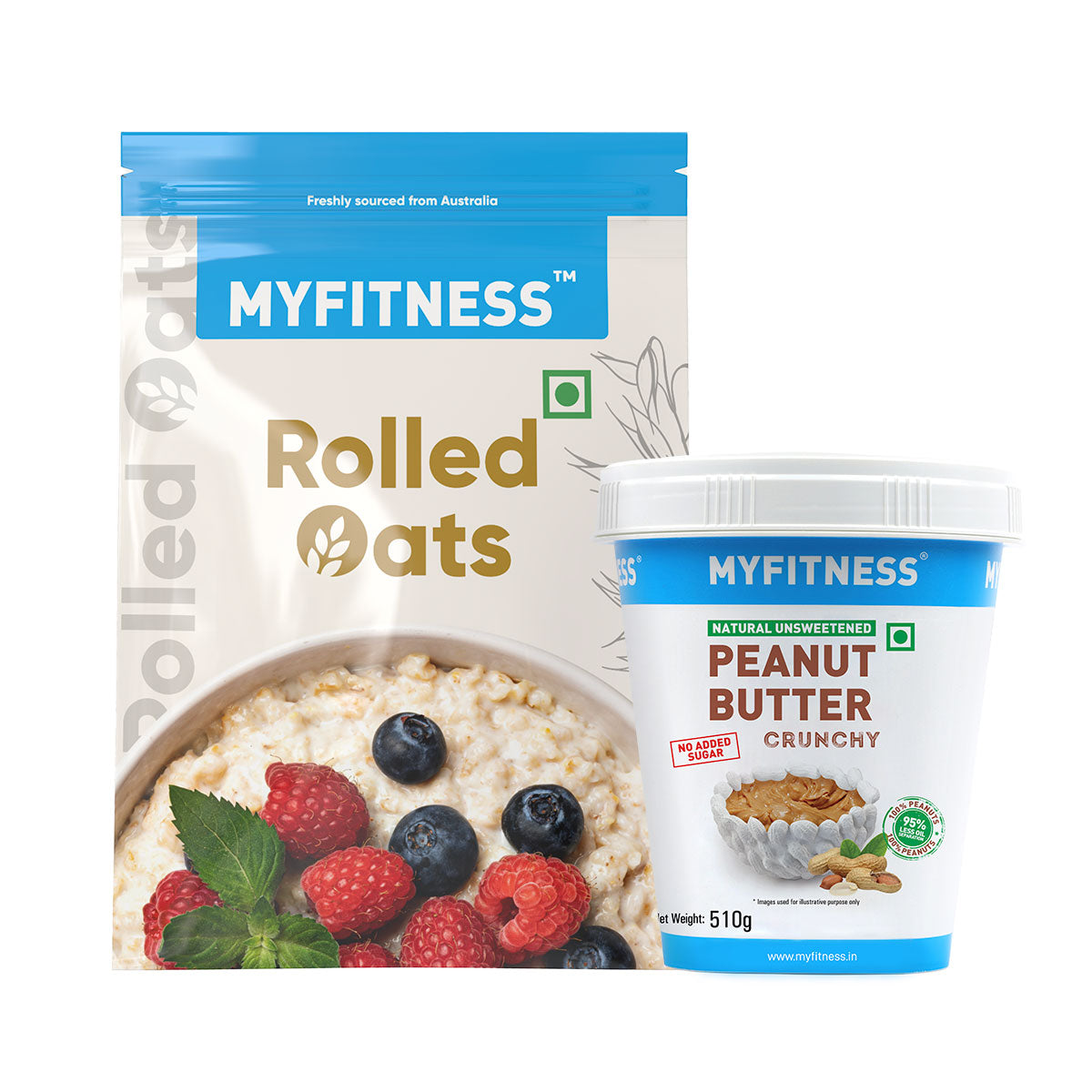 Rolled Oats & Natural Peanut Butter Crunchy