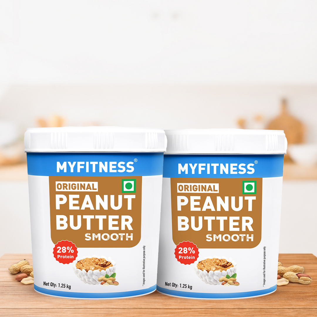 MyFitness Peanut Butter - Original | 28% Protein | Smooth | Classic Peanut Butter Spread