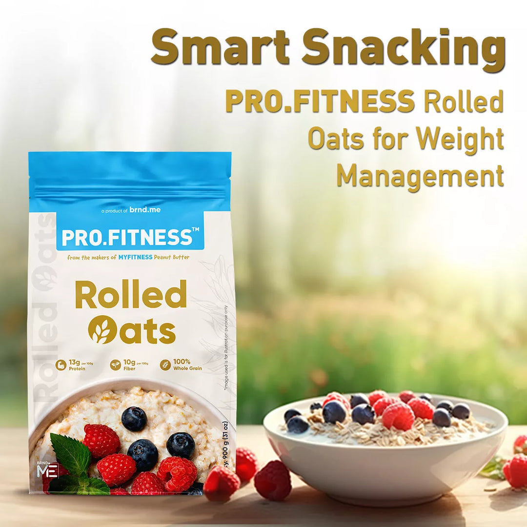 Rolled Oats (13% Protein, 10g Fiber) — High Protein | MyFitness India