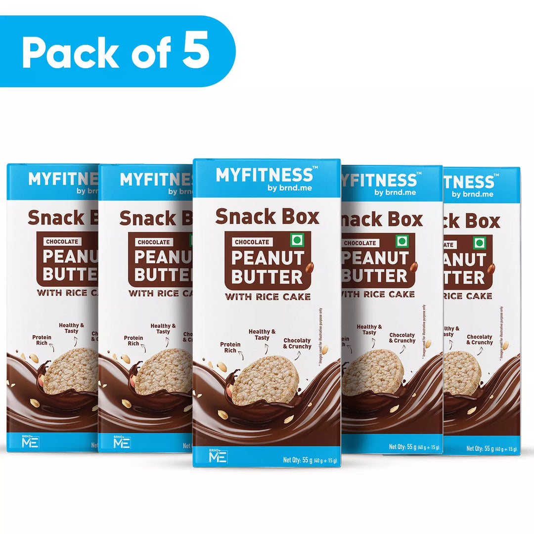 Snack Box - Rice Cake and Peanut Butter 55g