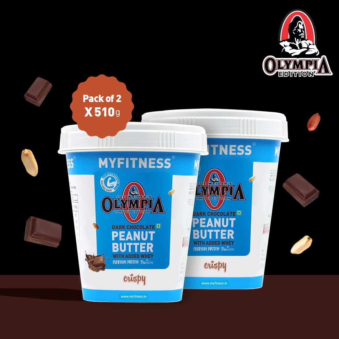 Olympia Edition OR Dark Chocolate Peanut butter with Added Whey: Crispy