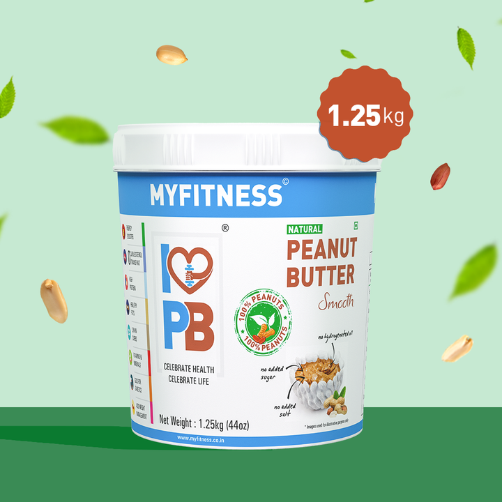 Natural Zero Sugar Smooth Peanut Butter (25% Protein)