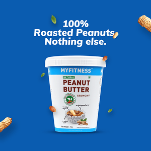 Natural Zero Sugar Crunchy Peanut Butter (32% Protein)