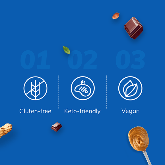 Highlight of Myfitness original Peanut Butter chocolate flavour